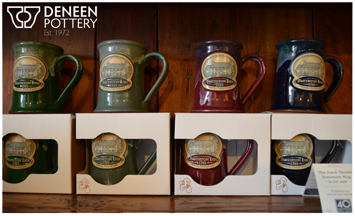 Example of displaying mug with mug bites